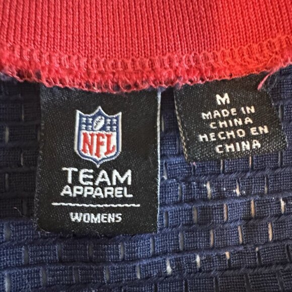 New England Patriots Women’s Medium Mesh Jersey Tank Top NFL Team Licensed - Picture 2 of 11